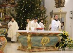 Središnje misno slavlje svetkovine Božića u varaždinskoj katedrali